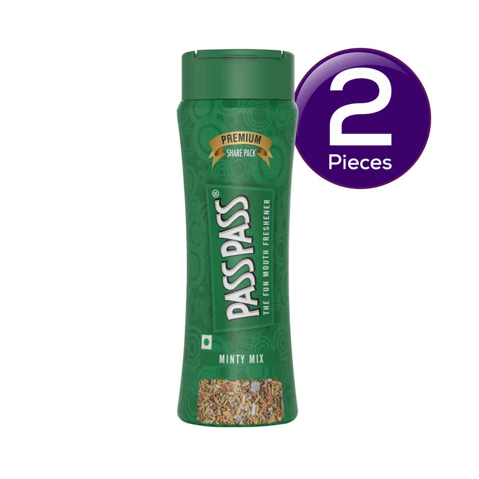 Pass Pass Sweet Minty Mix Mouthfreshner Dinning Table Pack Combo