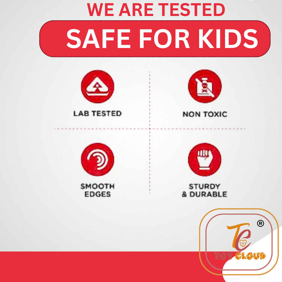 Toy Cloud 2 in 1 X Shot Blaster Pistol Toy Gun with Jelly Shots with 10 Soft Foam Dart Bullets