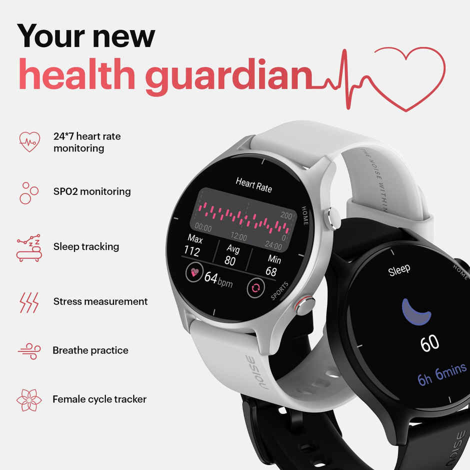 Noise NoiseFit Twist Smartwatch - Rose Pink
