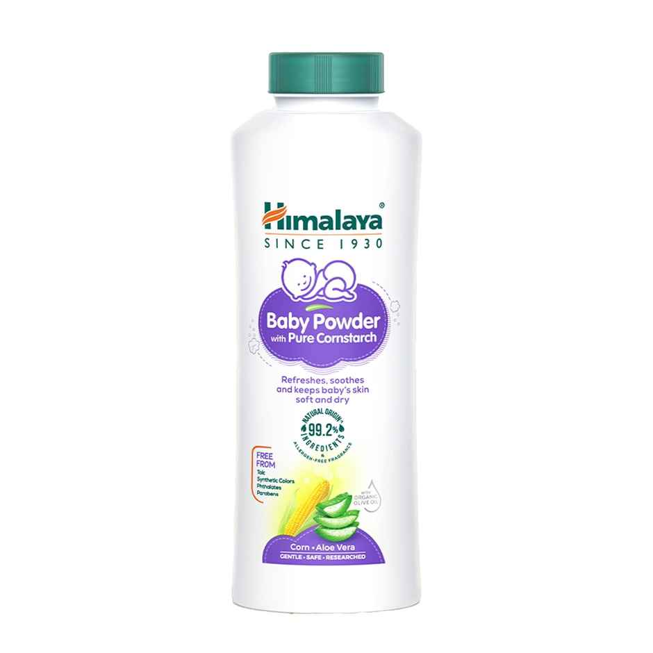 Himalaya Pure Cornstarch Baby Powder Keeps Baby'S Skin