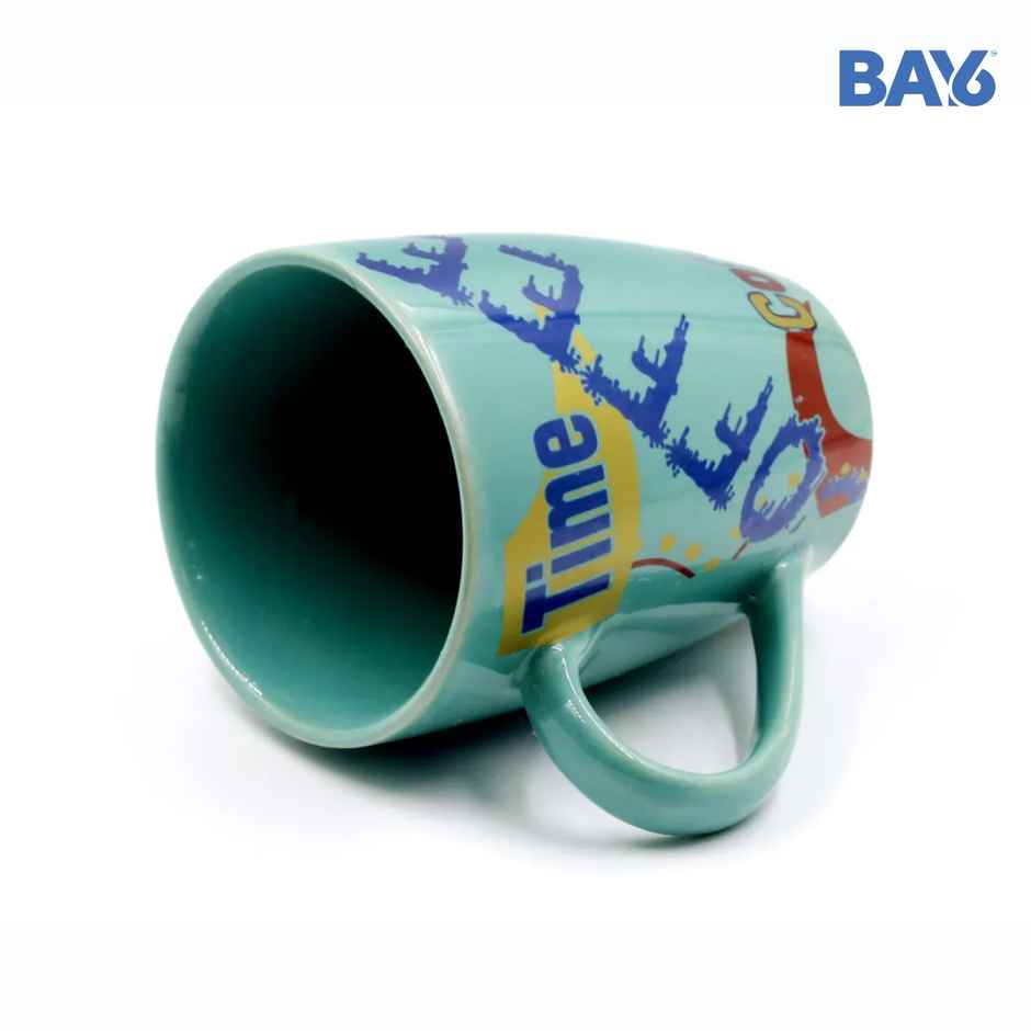 BAY6 Stoneware Floral Milk & Coffee Mug - 320 ml