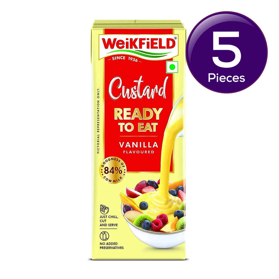 Weikfield Custard Ready To Eat - Vanilla Combo