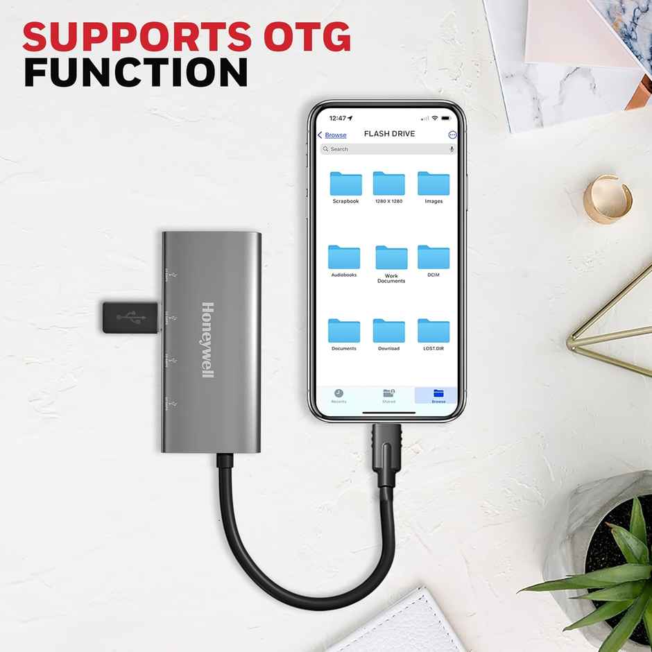 Honeywell Momentum Type C To 4 In 1 Hub