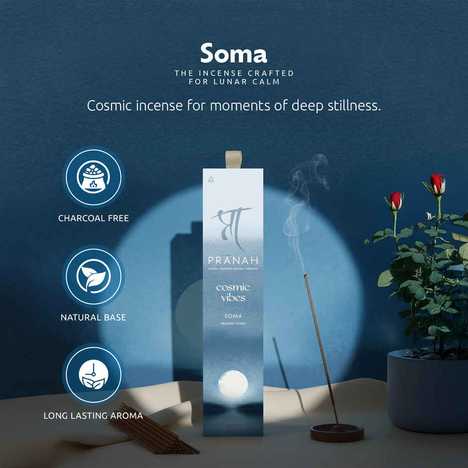 Pranah Cosmic Vibes | Soma | Incense Sticks | 30 Sticks