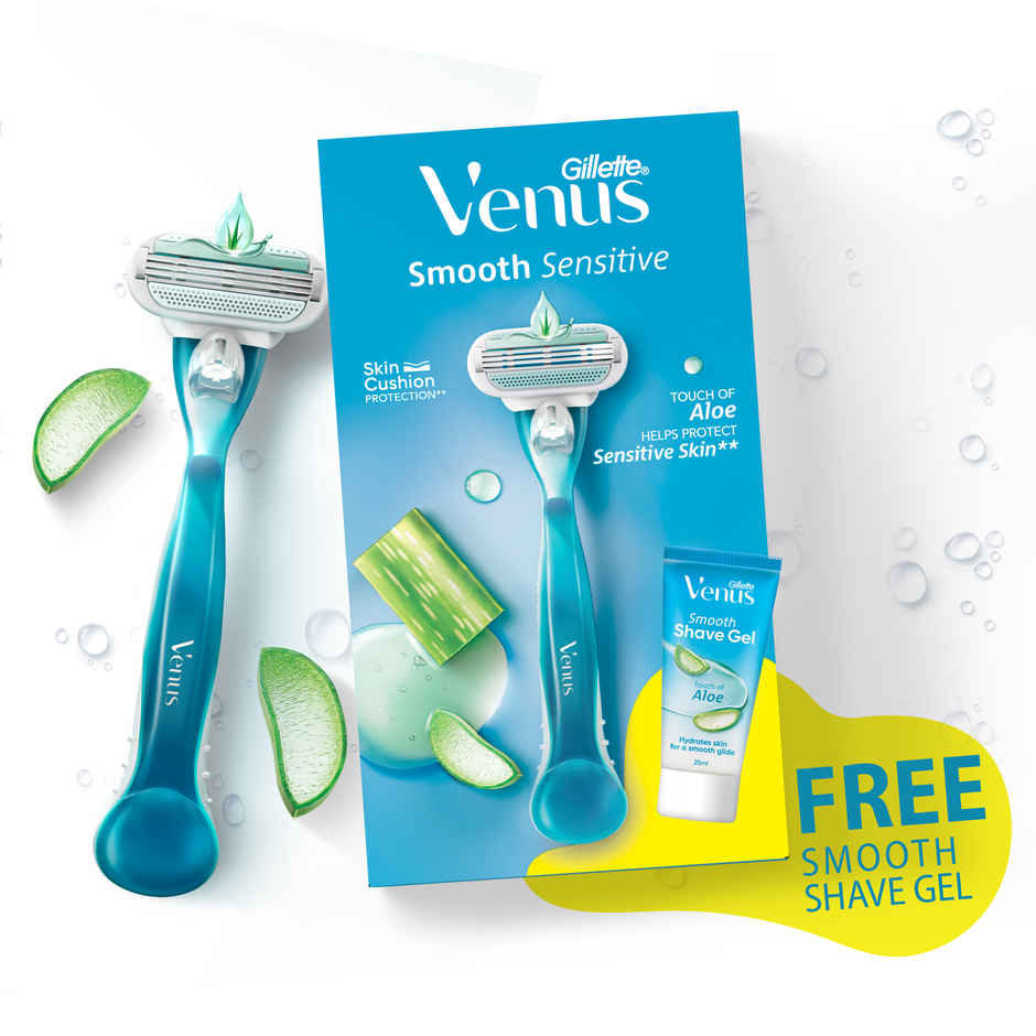Gillette Venus Hair Removal Razor - With Aloe Vera