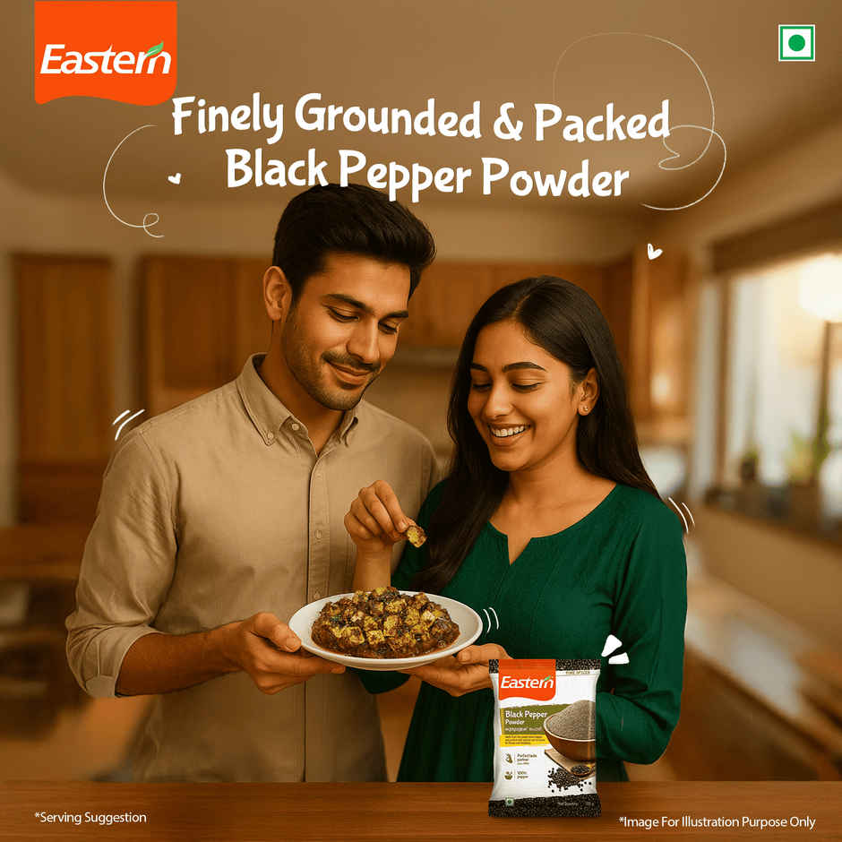 Eastern Black Pepper Powder Pouch