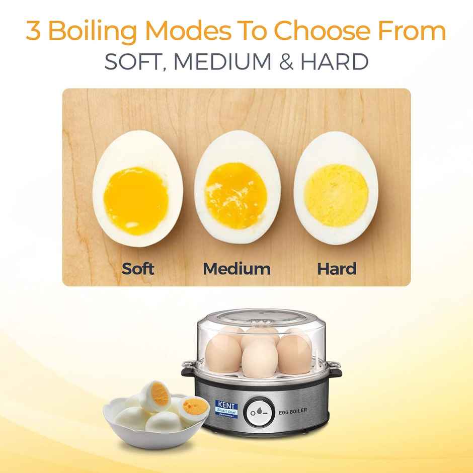 KENT 360 W Egg Boiler - 7 Eggs | Automatic Power Off