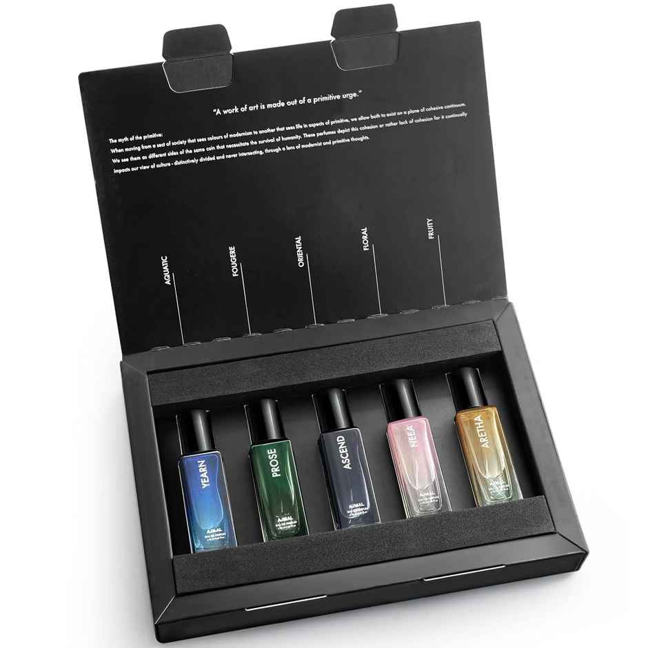 Ajmal Discovery Perfume Gift Set | 5 Premium Eau De Parfum Fragrances | Gift set for Men