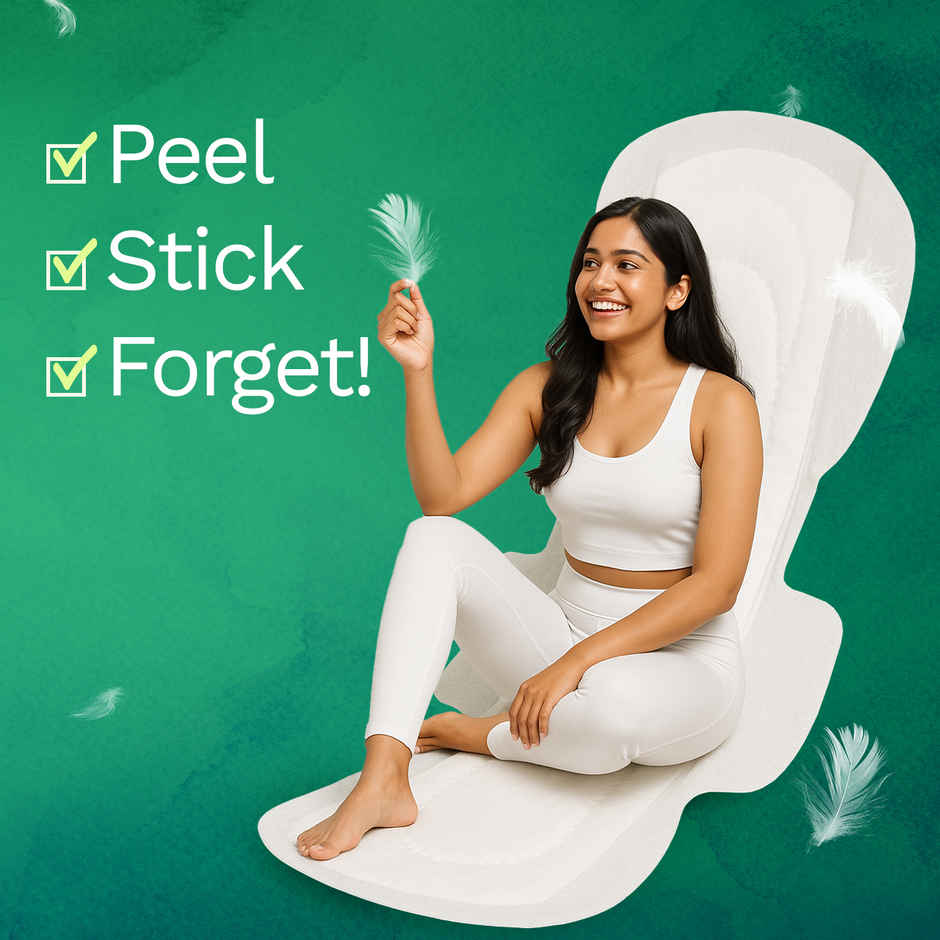 Pee Safe Ultra Thin Rash Free Sanitary Pads XXL (With Paper Disposal Covers)