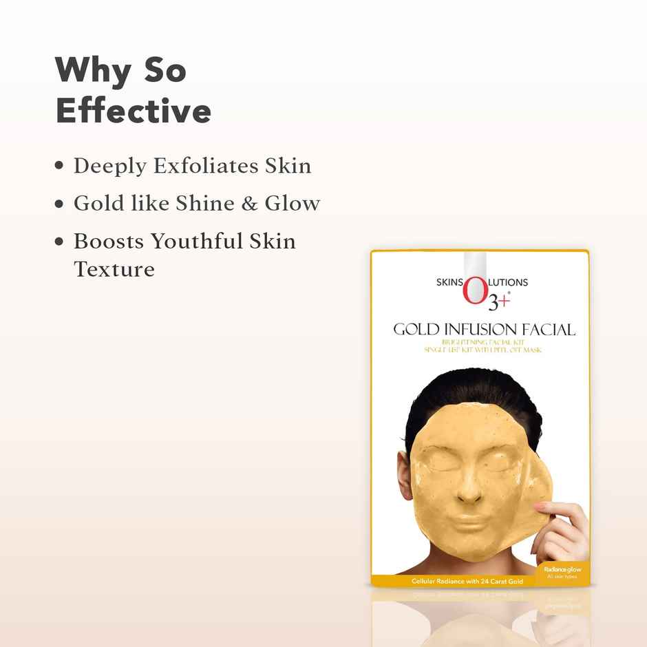 O3+ Gold Infusion Facial Kit