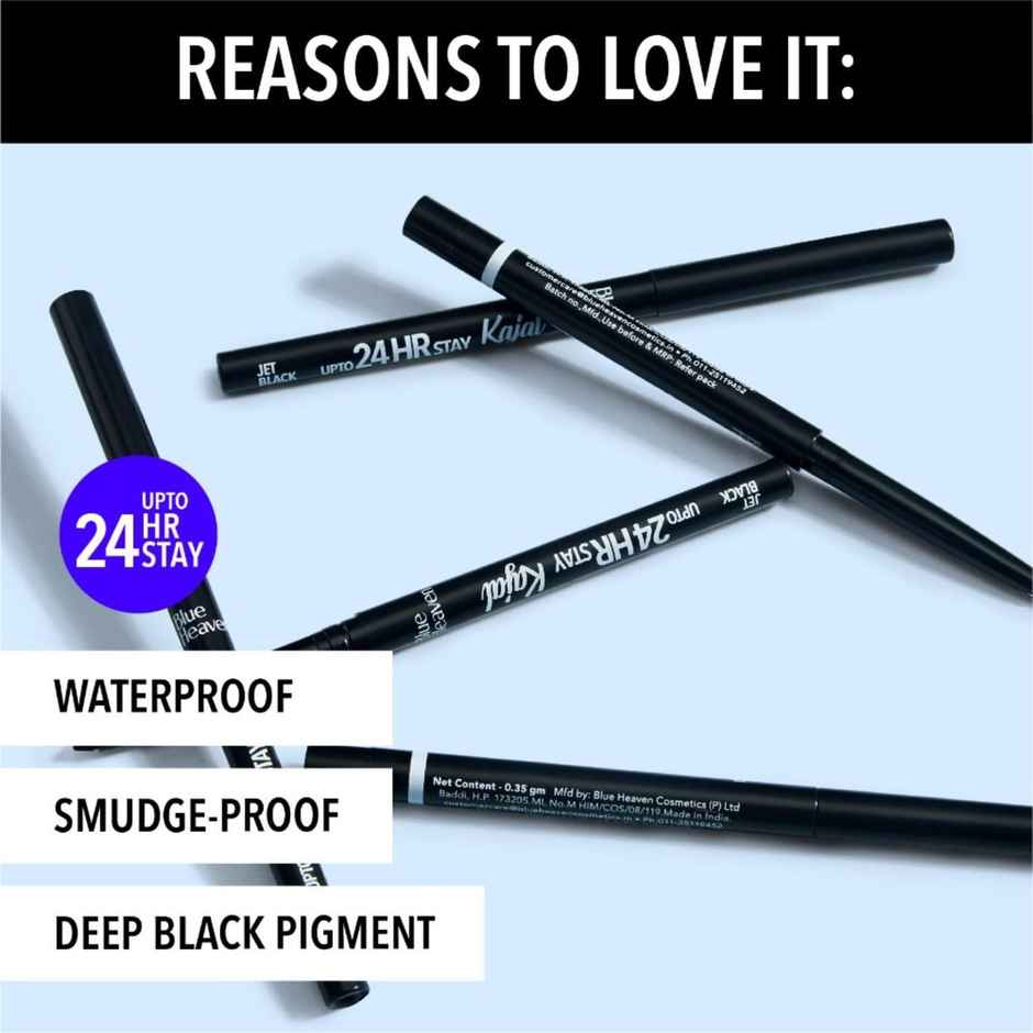 Blue heaven 24hrs Stay kajal Jet Black
