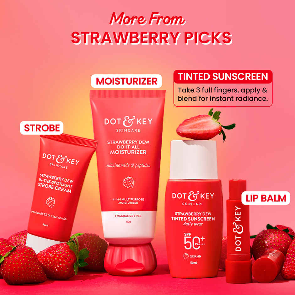 Dot & Key Strawberry Dew Tinted Sunscreen SPF 50+ PA++++ - 03 Sand