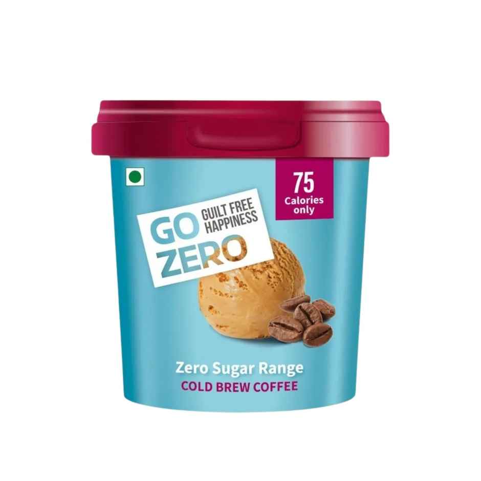 Go Zero Cold Brew Coffee Low Calorie Guilt Free Ice Cream Cup