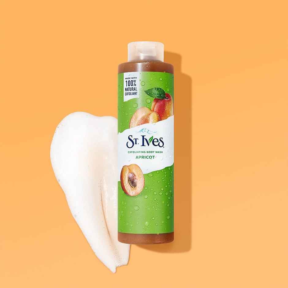 St. Ives Exfoliating Apricot Shower Gel | For Glowing Skin
