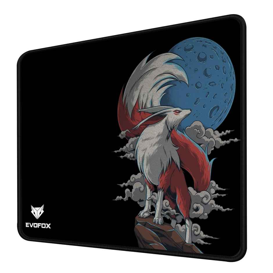 Evofox Falcon X35 Gaming Mouse Pad with Micro Textured Speed Surface, Non-Slip Rubber Base, Anti-Fray Stitched Edges and Washable Surface (350mm x 250mm)