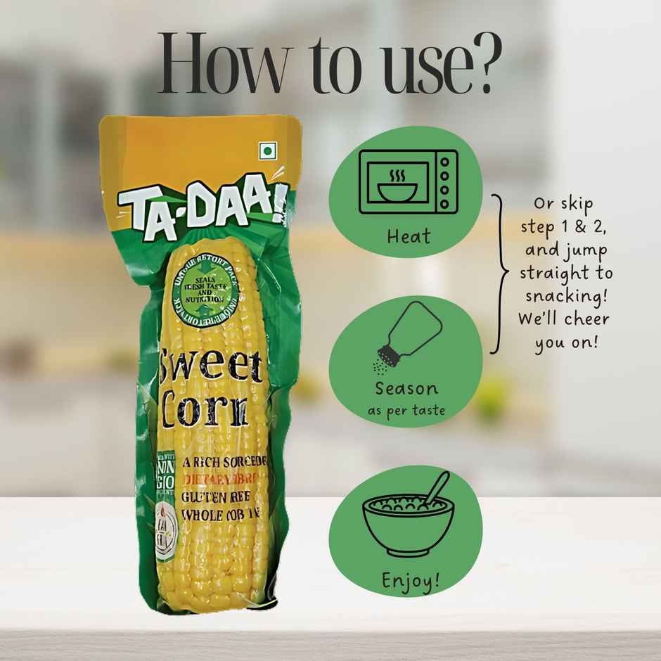 Tadaa Sweet Corn on the Cob Single