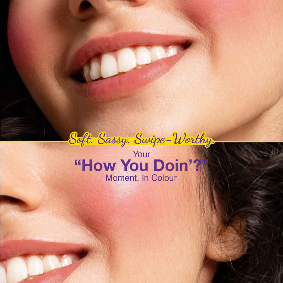 Swiss Beauty Craze How You Doin Lip Cheek Mud | 01 Playful Pink