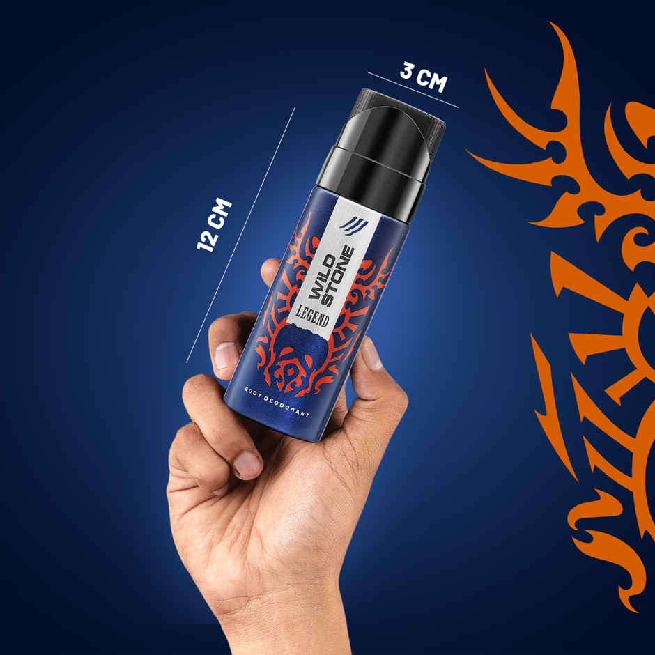 Wild Stone Men's Red Long Lasting Body Deodorant