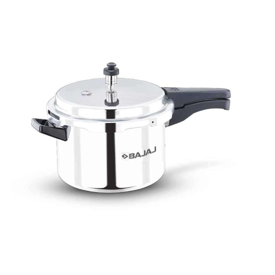 Bajaj 5 Liter Induction Bottom Stainless Steel Pressure Cooker Piecex OlPiece