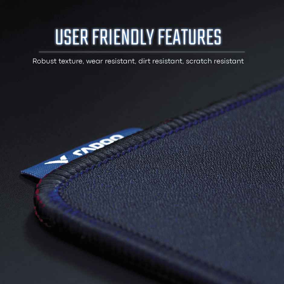 Rapoo V10C Ultra-Low Friction Gaming Mouse Pad | Black