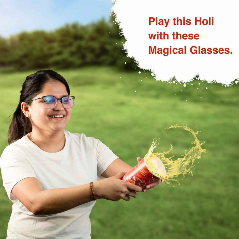 Picfest Iron Man Holi Magic Glass