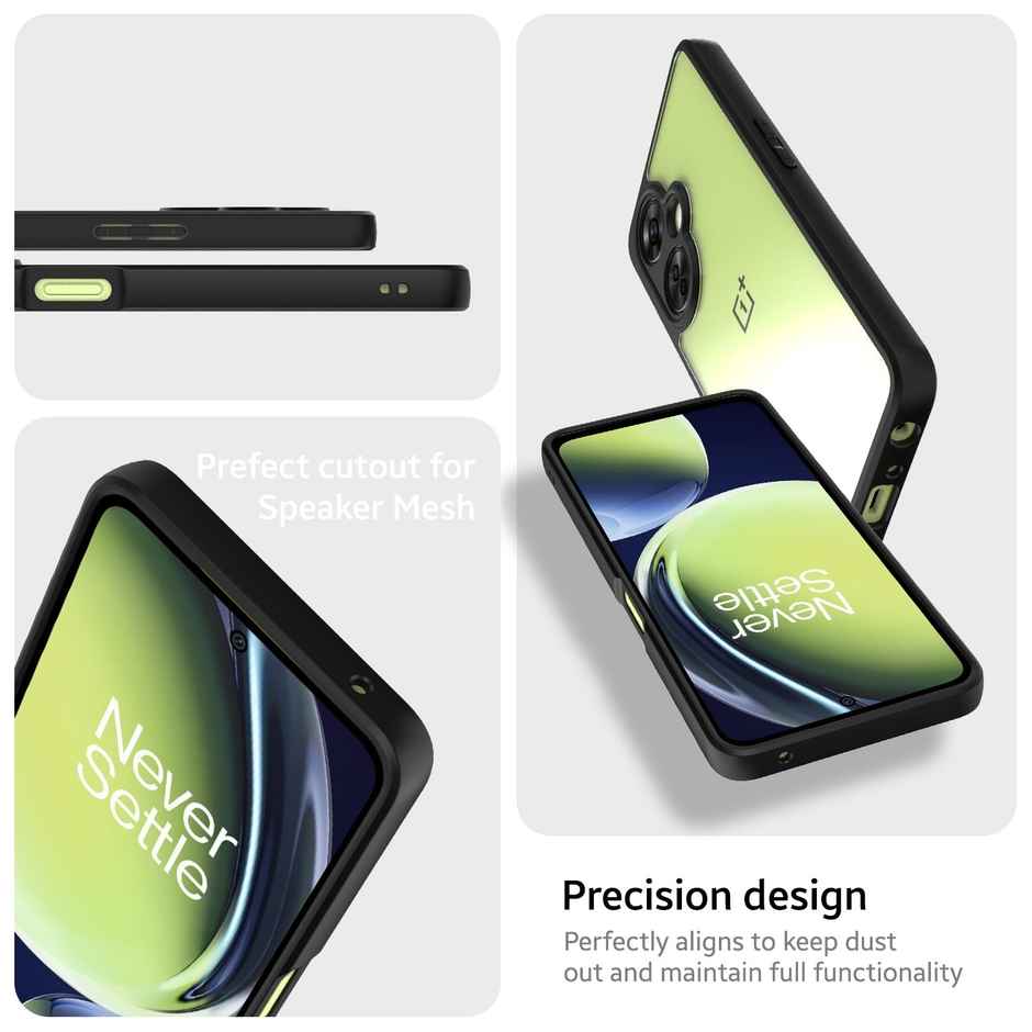 Kapaver Oneplus Nord Ce 3 Lite 5g Back Cover Case | Hybrid - Clear