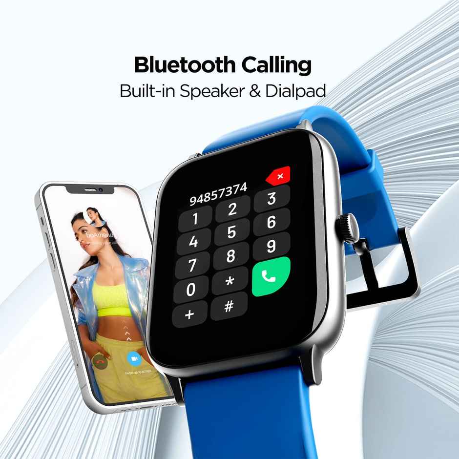 boAt Xtend Pro 1.78" AMOLED Display with Fast Charge - Deep Blue