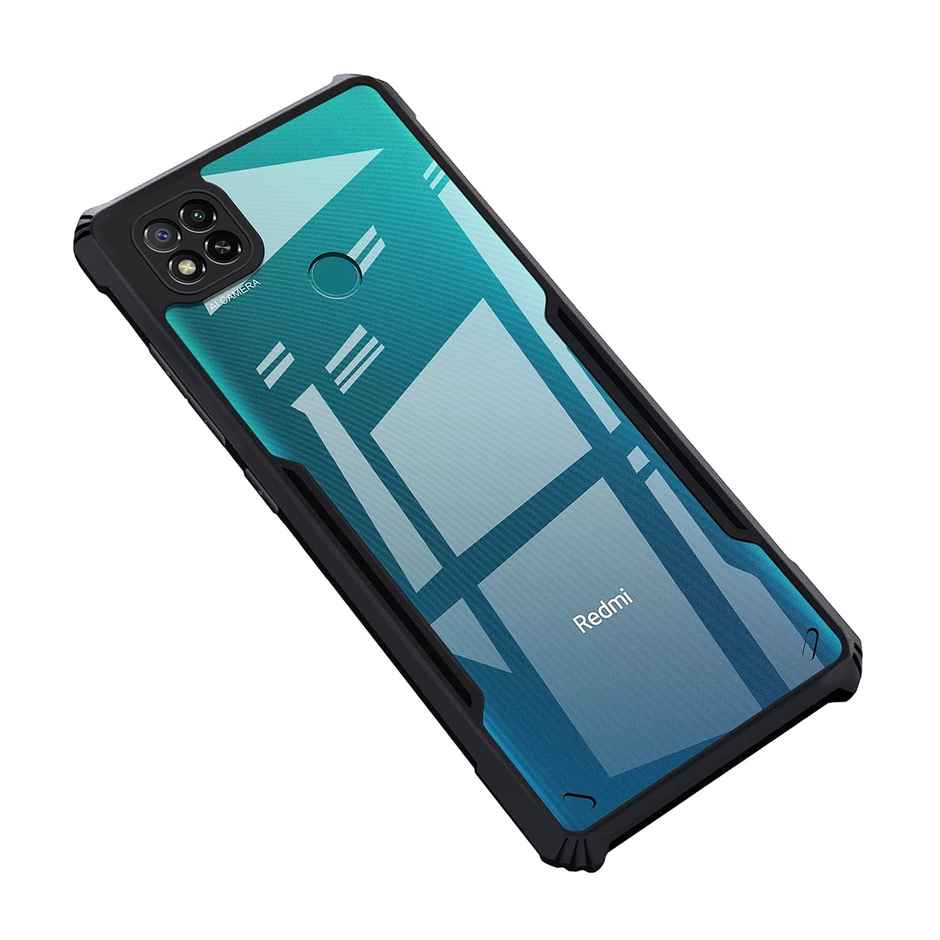 Zapcase Back Cover for Mi Redmi 10A|9|9C|9 Activ, Poco C31 | Matte-Black