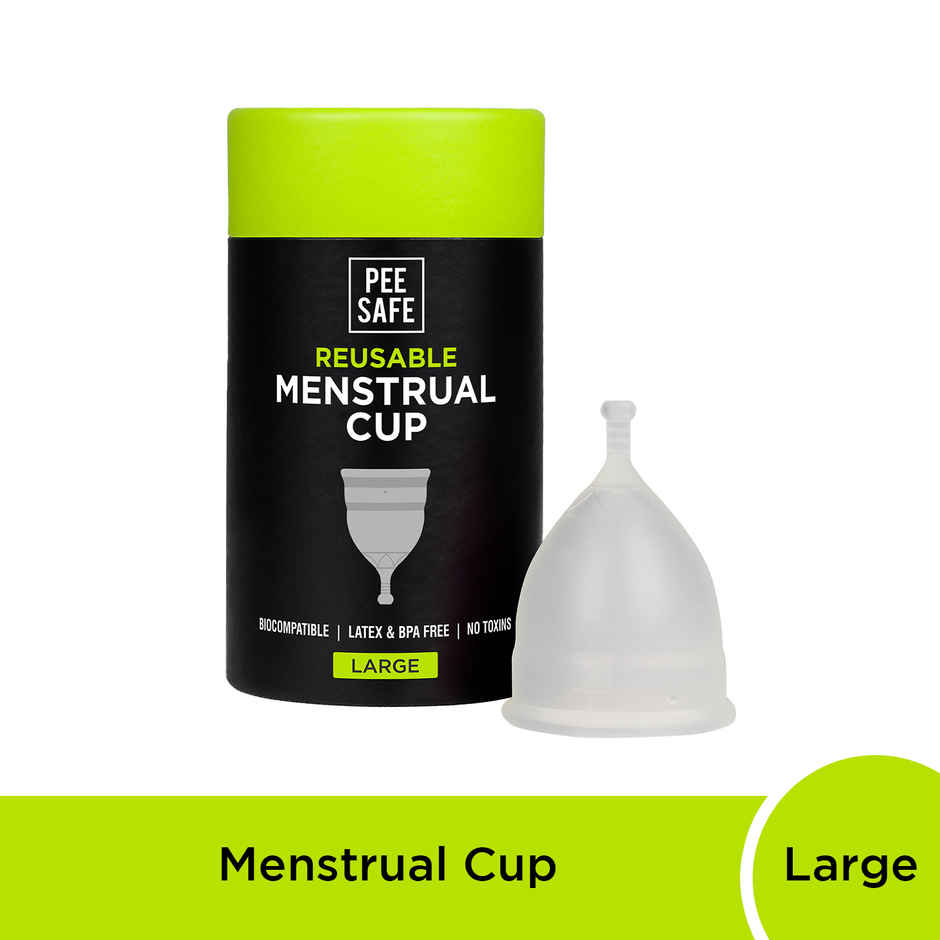 Pee Safe Menstrual Cup | Leak-Free, Comfortable & Reusable - Large