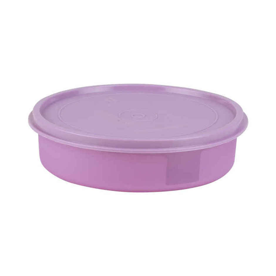 Joyo Fresherware Round Khakhra, Papad, Roti Storage Container, 750ml, Assorted