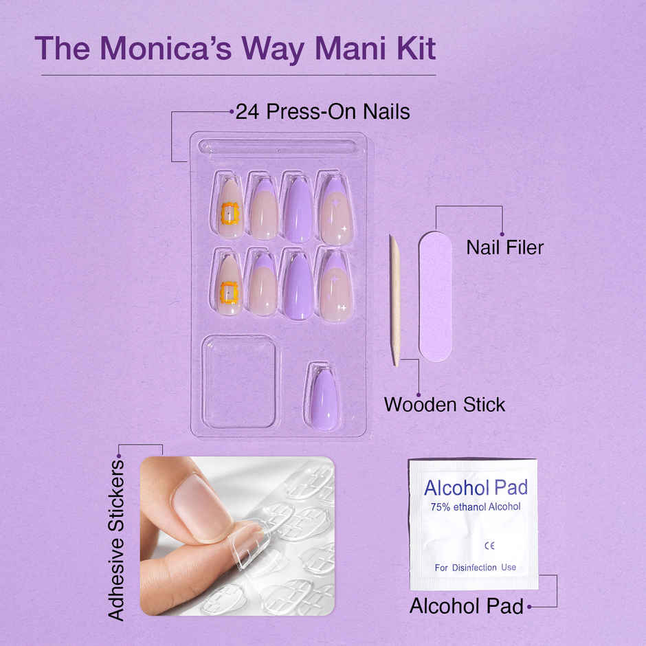 Swiss Beauty Craze Monicas Way Press On Nails