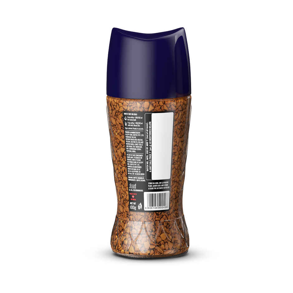 Sleepy Owl Original Pure Arabica Medium Roast Instant Coffee