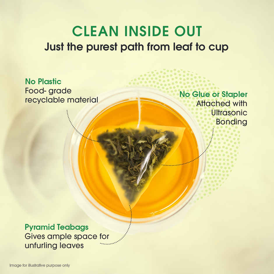 Teabox Assorted 20 Wellness Green Tea Bags | Helps To Detox, Improves Sleep, Skin Health & Immunity