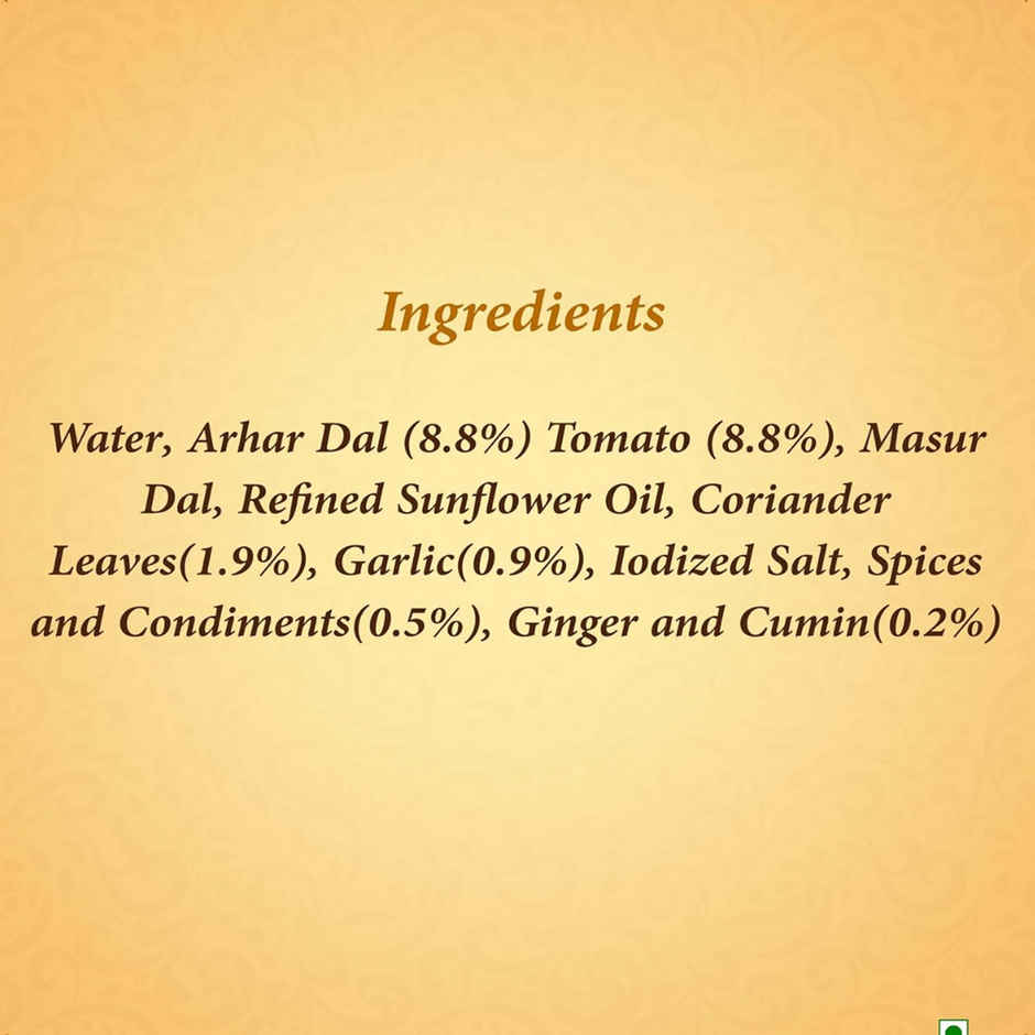 Kitchens Of India Yellow Dal Tadka