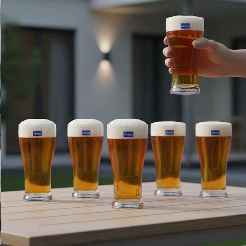 Pilsner Beer Glass | 6 pcs | 400 ml | Ocean Glassware