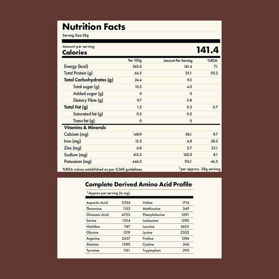 Cosmix No-Nonsense Pro Plant Protein Chikmagalur Mocha, 26g Protein