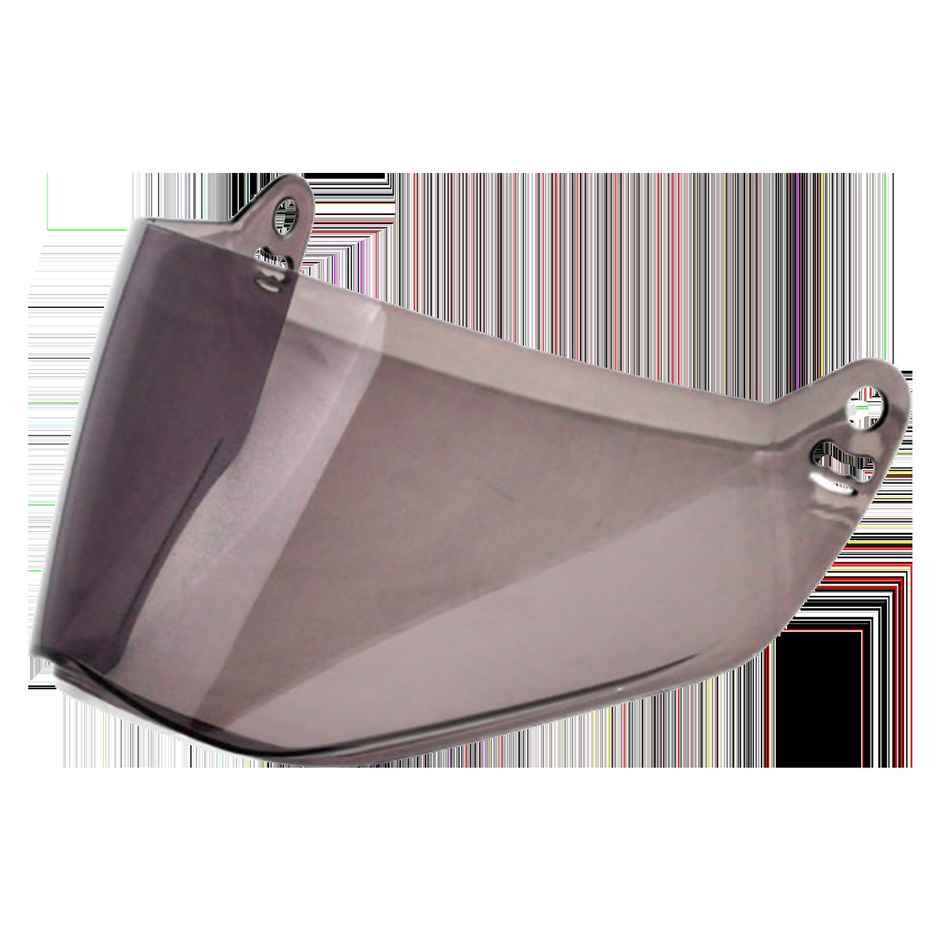 Vega Offroad D/V Helmet Smoke Visor-Scratch Resistant & UV Resistant