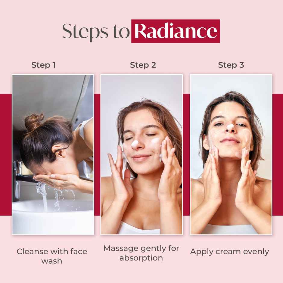 Meglow Women Skin Brightening Cream for Glowing & Clear Skin