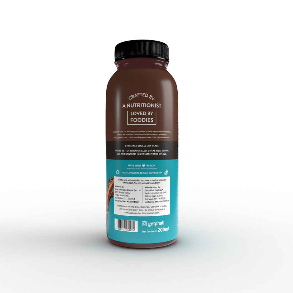 Phab Double Chocolate 10g Protein Milkshake