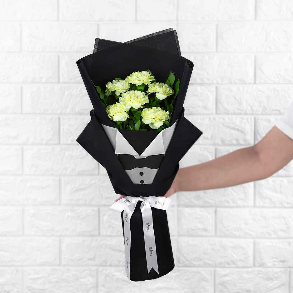 FNP Dashing Carnation Father's Day Bouquet For The Gentleman