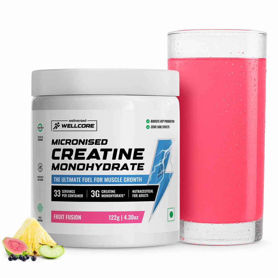 Wellcore Micronised Fruit Fusion Creatine Monohydrate | 33 servings