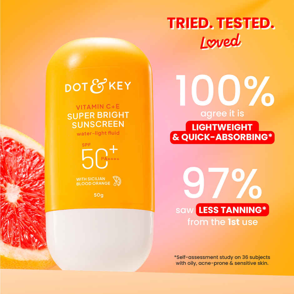 Dot & Key Vitamin C + E Super Bright Sunscreen SPF 50+ PA++++