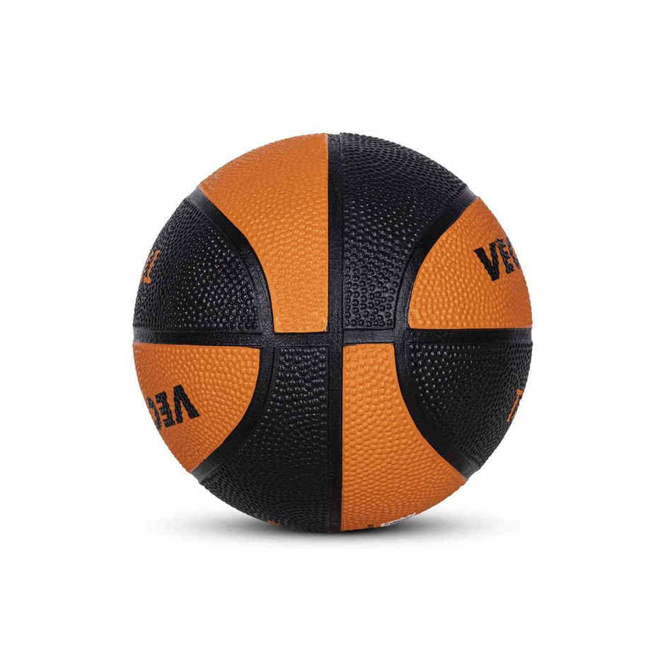Vector X Target 8 Panel Rubberized Moulded Basketball | Size - 3