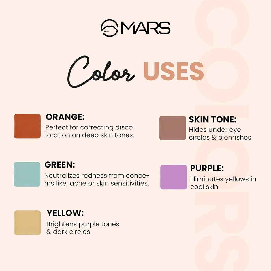 MARS Cosmetics Cover Rangers Concealer Palette - 2 24.0 GRAM