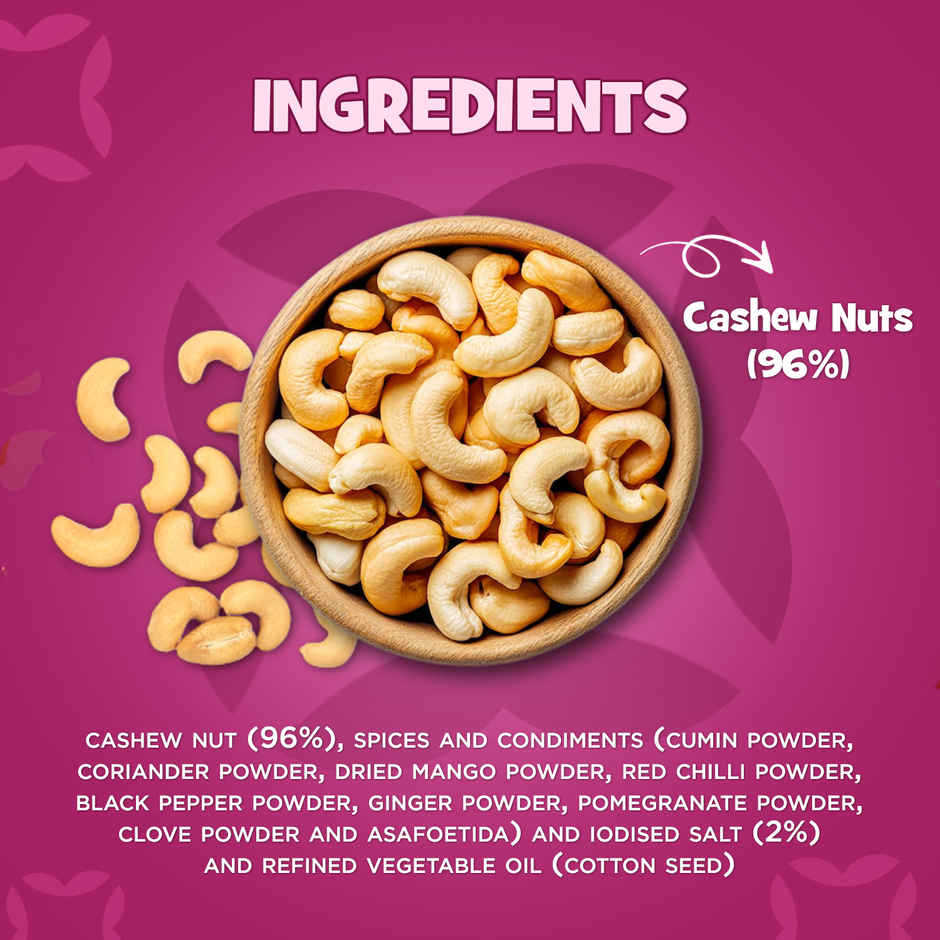 Haldiram's Nutty Factory Roasted Masala Cashews