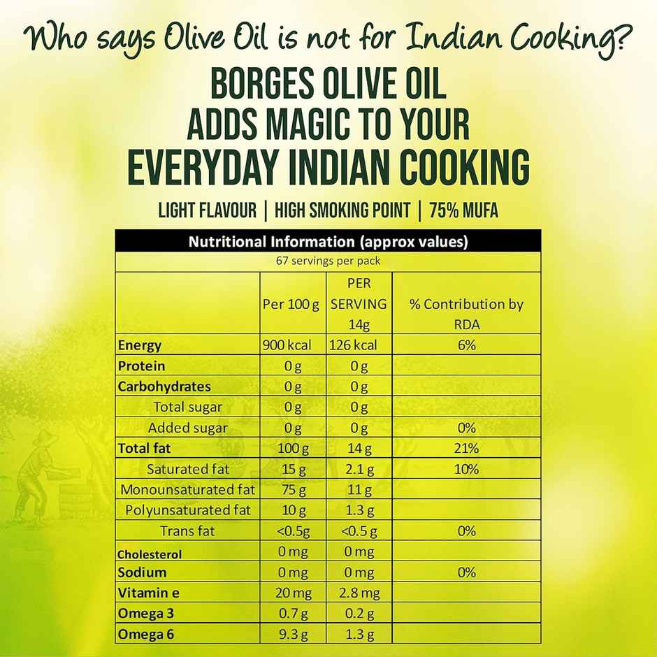 Borges Extra Light Olive Oil