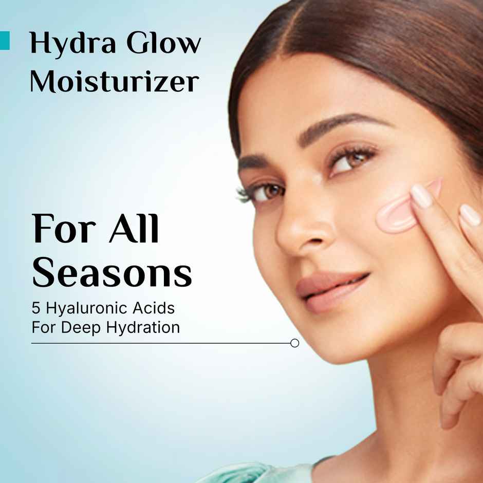 Pilgrim Korean Rice Water Hydra Glow Gel Moisturizer with Hyaluronic Acids & Niacinamide for Glowing Skin