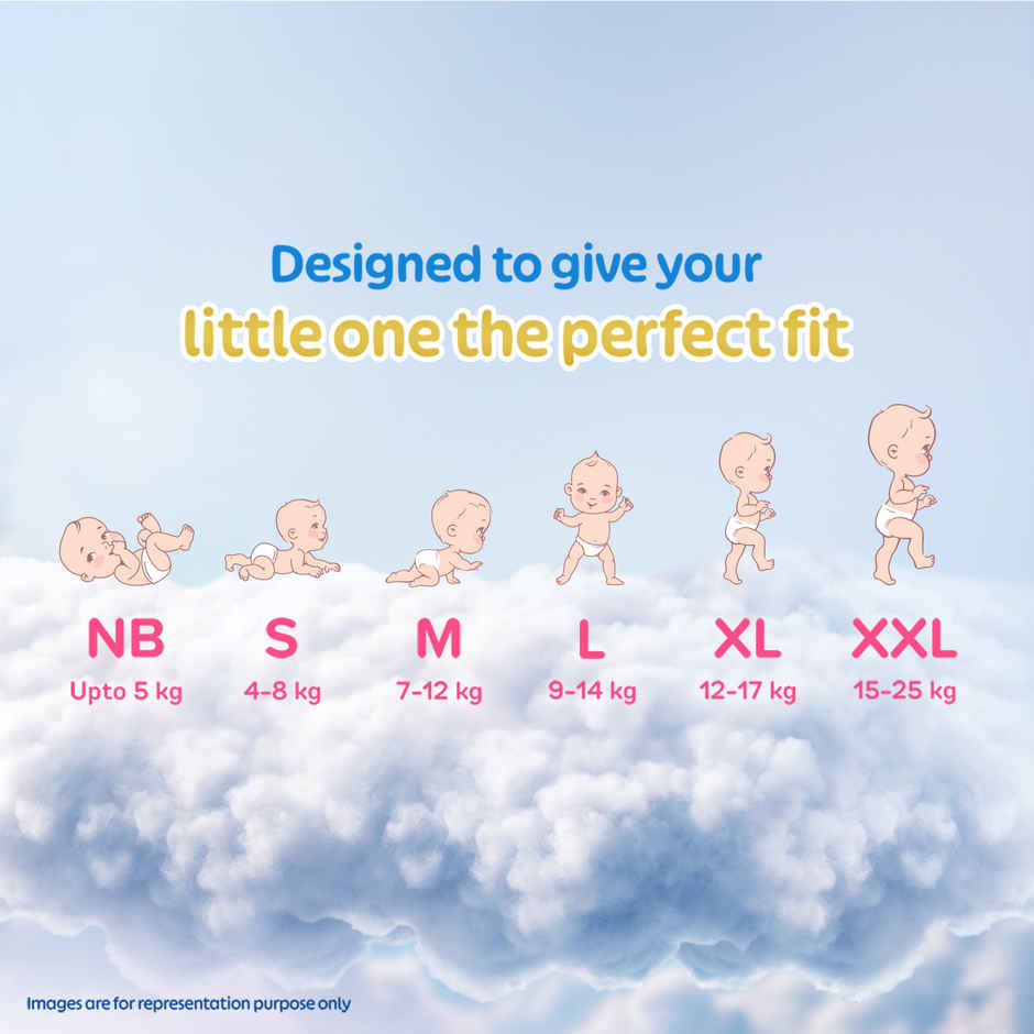 Little's Fluffy Soft Premium Baby Pant Style Diaper | S | Leakage Free | 42 pcs