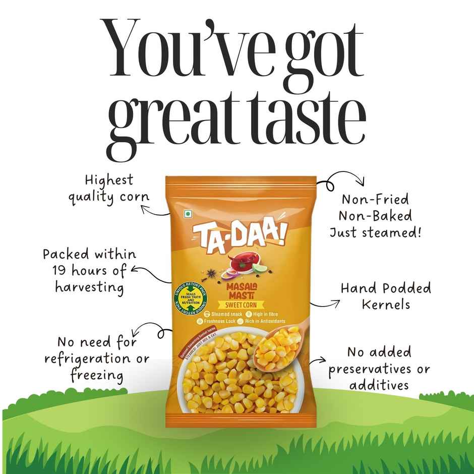 Tadaa Sweet Corn Kernels Masala Masti