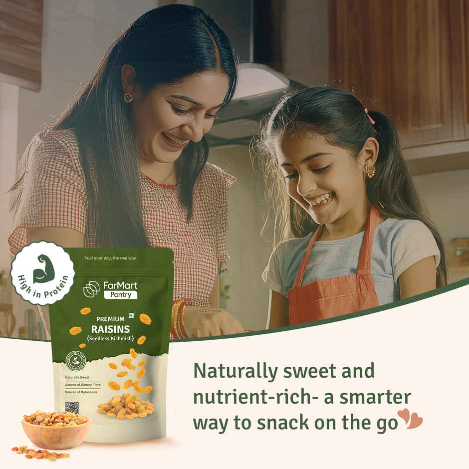FarMart Pantry Pure Premium Seedless Raisins | Kishmish